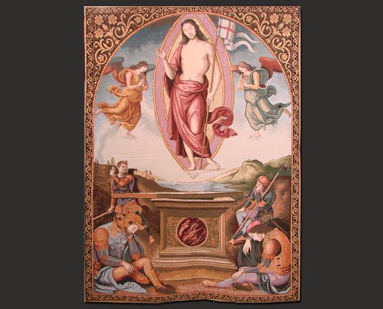 Arazzo, Resurrezione del Perugino