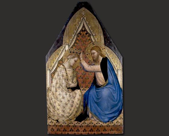 Incoronazione della Vergine Daddi Bernardo 1340ca National Gallery Londra