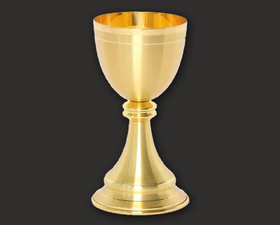 Calice liturgico dorato