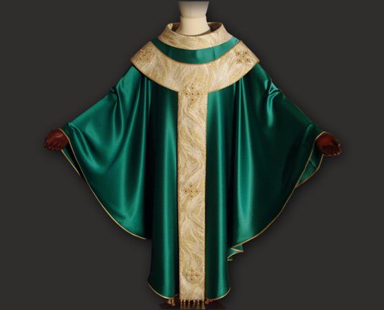 Casula sacerdotale verde